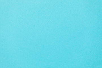 Detail of blue colour paper sheet (school poster board, bristol board) texture. Plain background