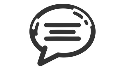 Communication Icon on white background