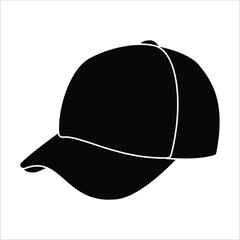 baseball hat - baseball cap - icon vector design template