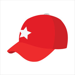baseball hat - baseball cap - icon vector design template