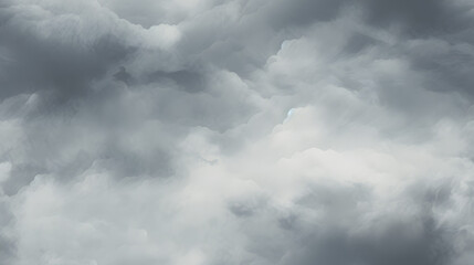 Dramatic cloud formations in stormy grey sky, seamless texture