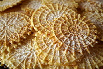 Christmas Cookies - Pizzelles