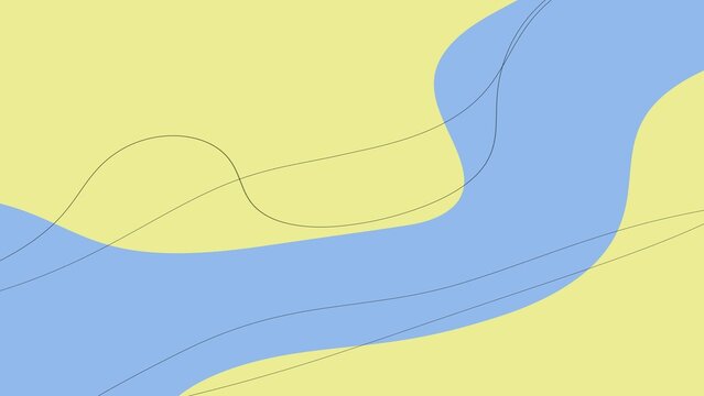 Playful Animated Soft Lines background (Looping)