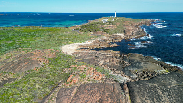 Cape Leeuwin is the most south-westerly mainland point of Australia