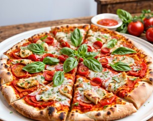 Vegan Elegance: Ultra-Realistic Food Composition