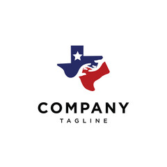 texas care logo icon vector template.eps