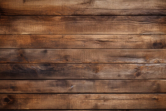 木材の茶色の壁の板パネルのテクスチャの背景画像　timber wood brown wall plank panel texture background　Generative AI