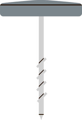 Obraz premium Corkscrew Tool Icon