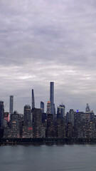New York City Skyline At Dusk