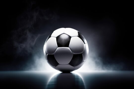 photo of a soccer ball illuminated by sports light, high key, --ar 3:2 --v 5.2 Job ID: 29789152-6295-490d-a8ff-a566513a109a
