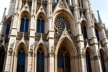 Obraz premium facade of the cathedral country