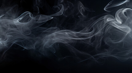 Thick and whispy smoke black background graphic resource, background, wallpaper, resource background
