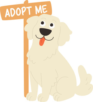 Dog Adoption Sticker