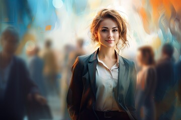 Obraz premium Business woman portrait