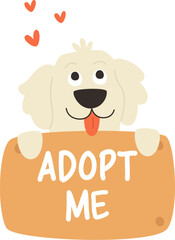Dog Adopt Me Sticker