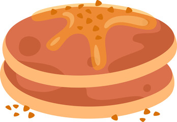 Pancakes With Crumbs