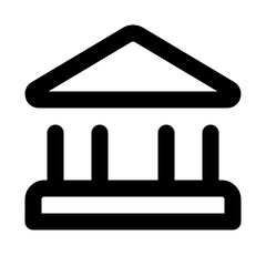 bank line icon