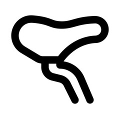 saddle line icon