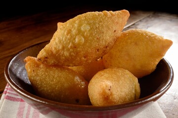 cassava dumpling with minced meat