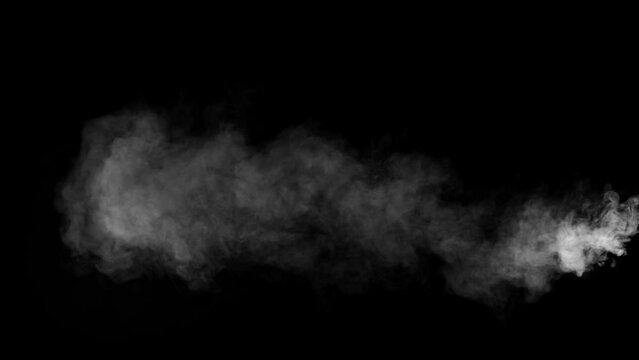 smoke on black background (with alpha channel)