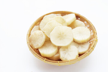 Snow lotus or smallanthus sonchifolius (yacon)