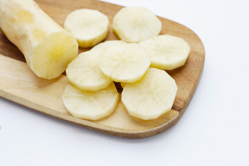 Snow lotus or smallanthus sonchifolius (yacon)