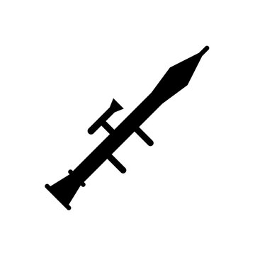 Rocket launcher icon vector design templates simple and modern