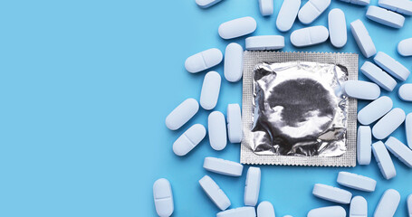 Condom with pre-exposure prophylaxis (or PrEP) is medicine taken to prevent getting HIV