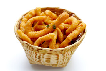 Thai Fried Dough (Thai Dessert) – Kanom Kan Bua