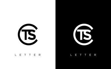 Initial Letter CTS Logo Vector Designs Modern Elegant Vector Concept Template, CTS initial letter logo design business company identity, CTS Letter Business Logo Design Alphabet Icon Vector Symbol.