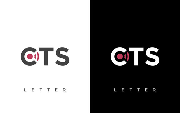 Initial Letter CTS Logo Vector Designs Modern Elegant Vector Concept Template, CTS initial letter logo design business company identity, CTS Letter Business Logo Design Alphabet Icon Vector Symbol.