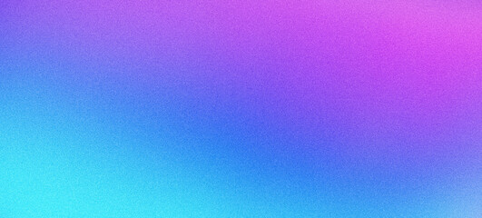 Purple blue pink grainy poster background vibrant color gradient banner backdrop copy space