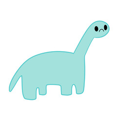 brontosaurs - dinosaurs png illustration cute icon kid