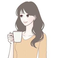 女性・女の子のイラスト素材