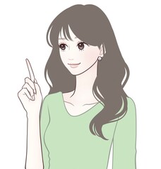 女性・女の子のイラスト素材