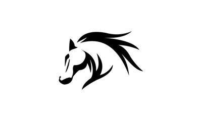 horse head silhouette