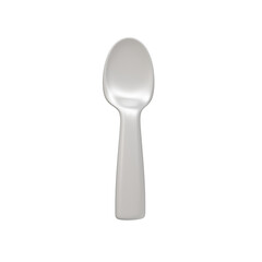 Spoon, 3D render illustration