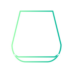 glass gradient icon