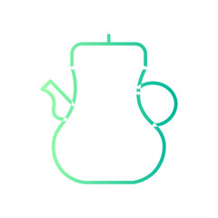 teapot gradient icon