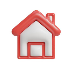 Home Icon, 3D render
