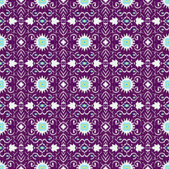 Ikat embroidery local fabric pattern with geometric seamless white lines green, yellow stripes