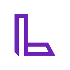  Monogram L design vector logo. Monogram initial letter mark L logo design. Monogram design vector logo. Monogram initial letter mark L logo design. Simple L monogram