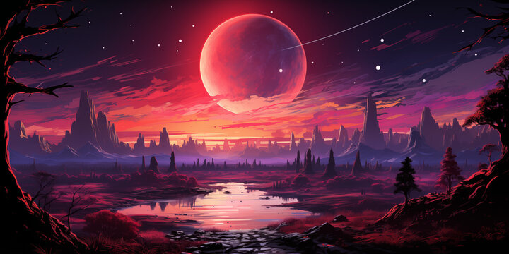 giant planet wallpaper 