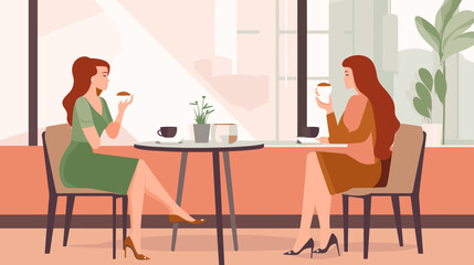 Fototapeta premium Concept vector illustration of business situation.