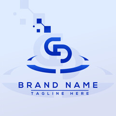 Letter CD Professional logo for all kinds of business