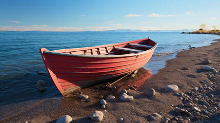 boat on the beach