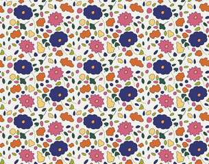 Boutique Bouquet Floral Seamless Tile
