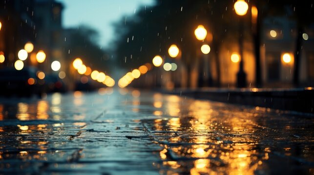 Mystical Movement On Rainy Night , Wallpaper Pictures, Background Hd