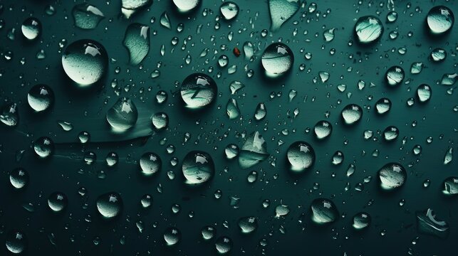 Drops On Glass Rainy Cloudy Day , Wallpaper Pictures, Background Hd