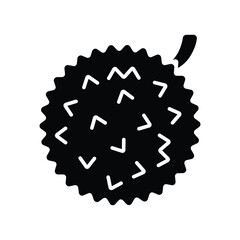 Durian icon vector on trendy design